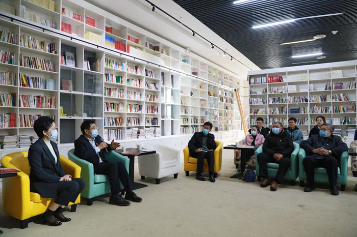 张新科书记到南京医科大学、连云港市宣讲党的十九届六中全会精神