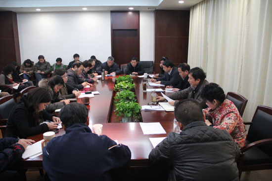 省社科联传达学习全国、全省宣传部长会议精神